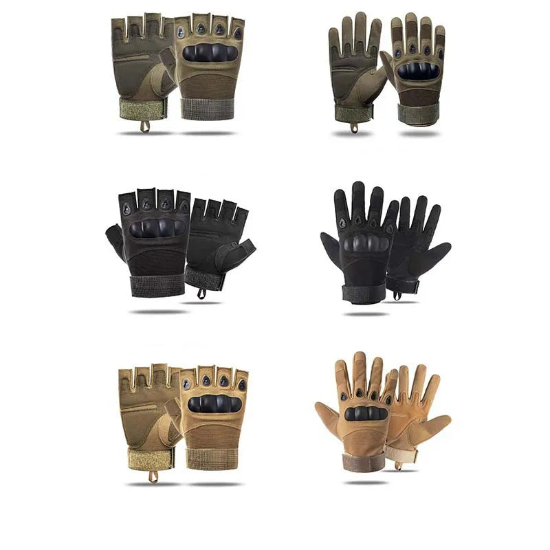 Outdoor Sports Motorcycle Army Fan Gloves Outdoor Tactical Gloves Cycling Gloves Sport Training Non-slip Fitness Glove