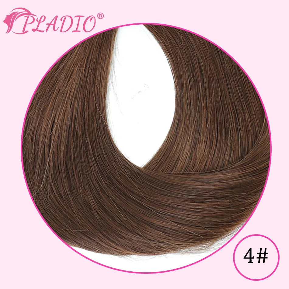 U Part Wigs 100% Human Hair Long Wigs Brazilian Straight Wigs No Lace For Women 14-28 Inch 180% Density