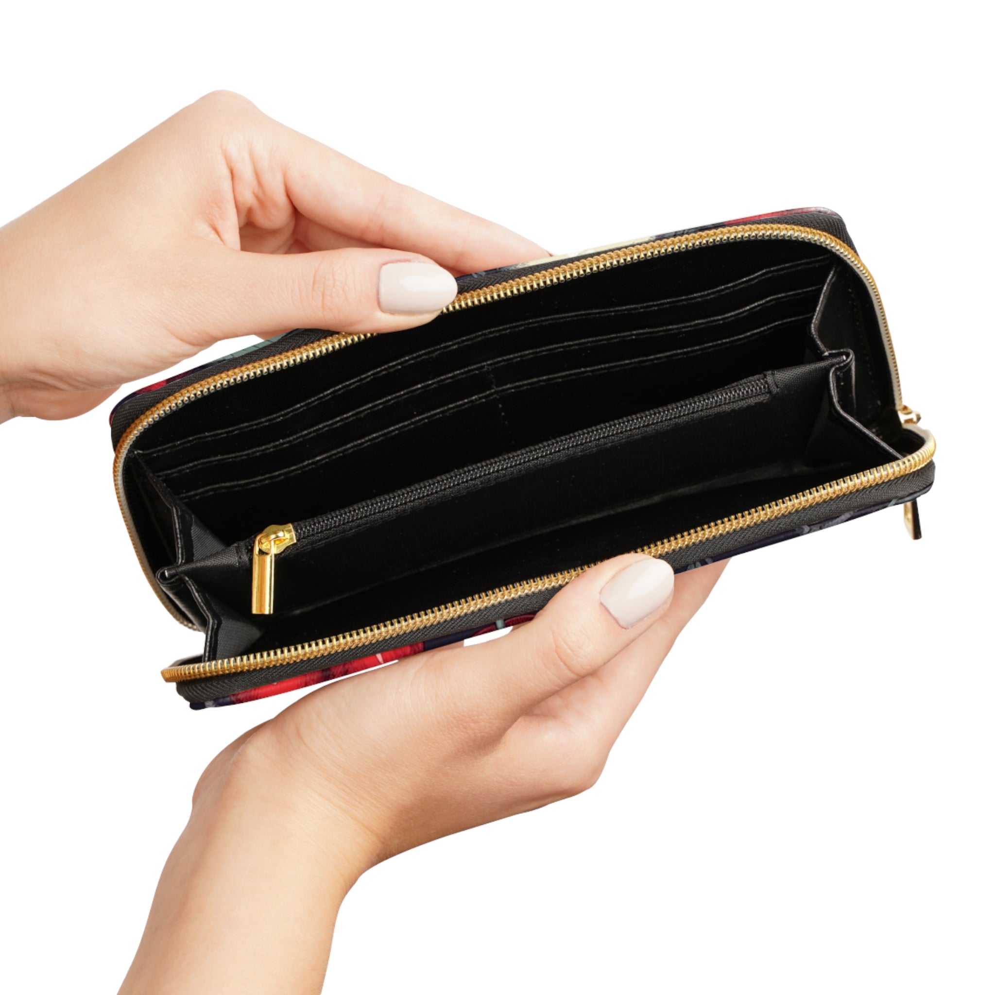 Crimson Skull Wallet