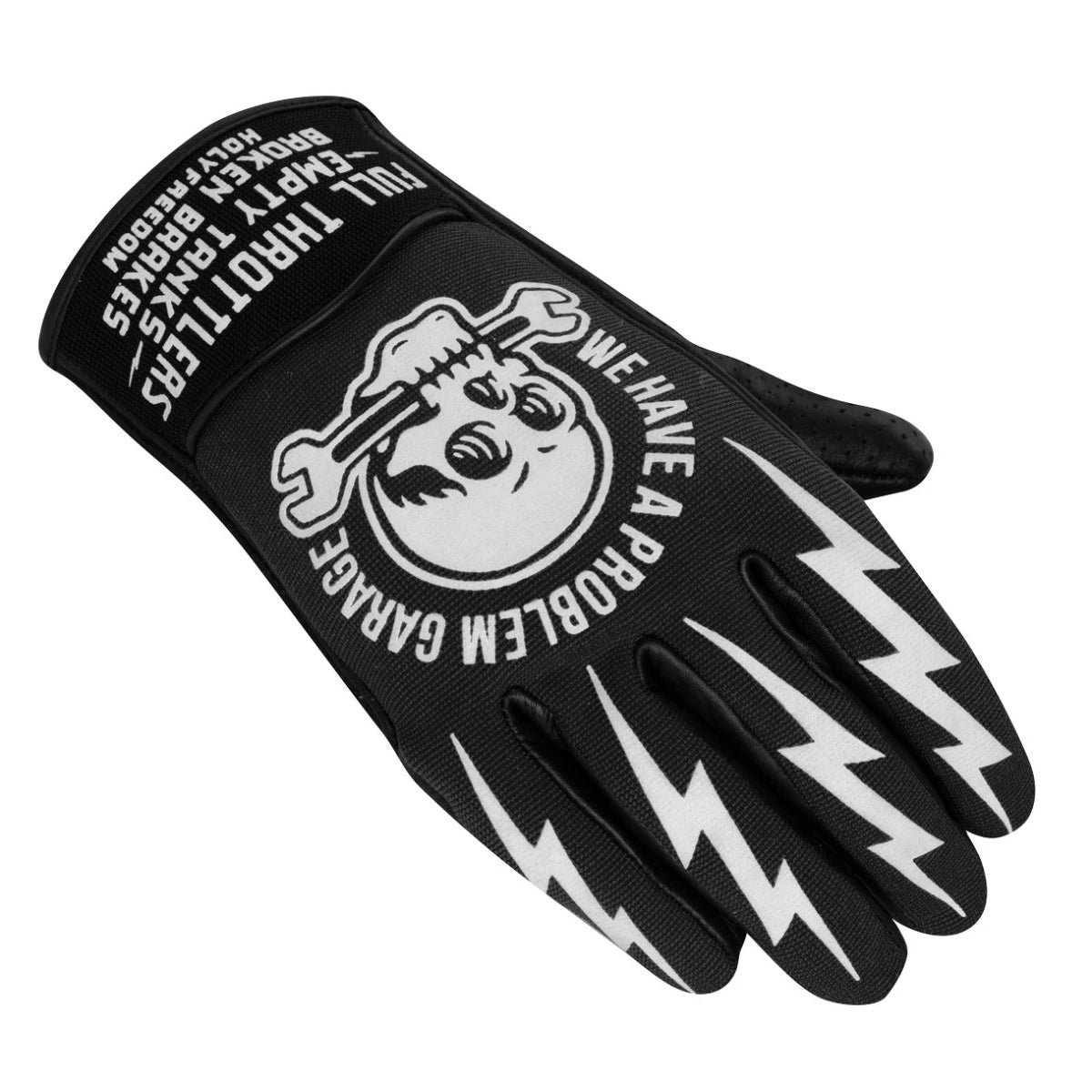 FUNTIMES Motorcycle Gloves Motorcycle Gloves Racing Long Hard Shell Leather Riding Gloves Thick Breathable Gloves