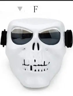Yolinson Motorcycle Goggles Helmet Mask Outdoor Riding Motocross Skull Windproof Wind Glasses Sandproof Goggle Kinight Equipmetn