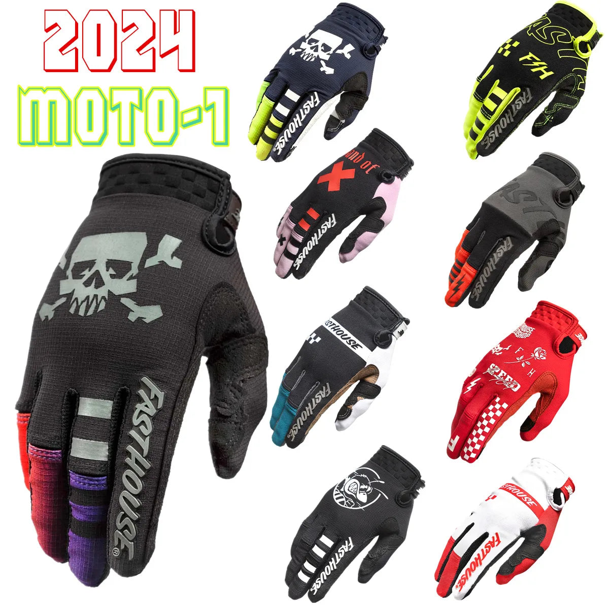 2025 Podium FXR Moto Gloves Cycling Gloves Motorcycle Gloves Off-Road Downhill DH MX MTB Riding Gloves Outdoor Riding