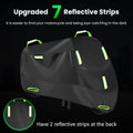 Motorcycle cover rainproof and sunscreen 210D electric car clothing dust cover