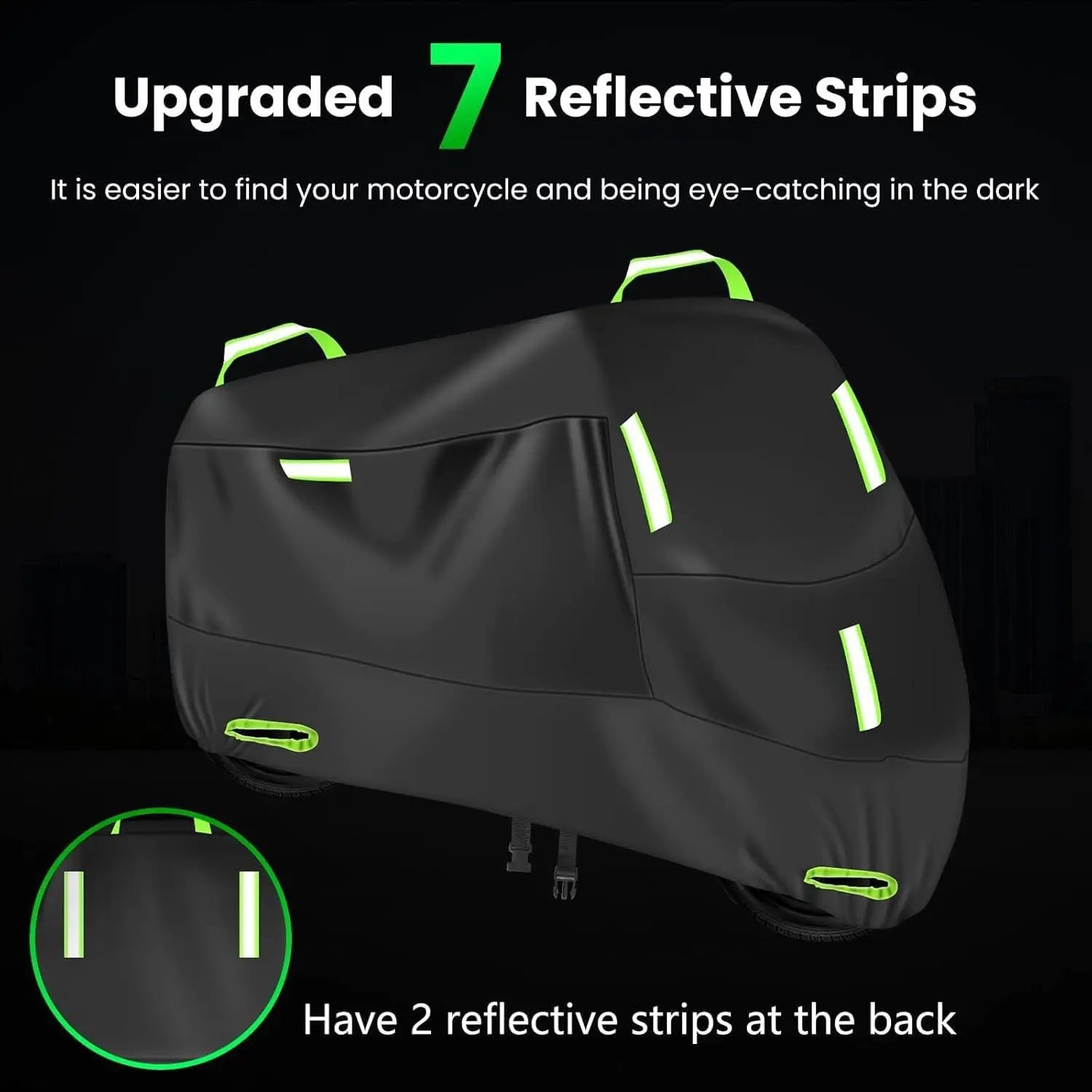 Motorcycle cover rainproof and sunscreen 210D electric car clothing dust cover