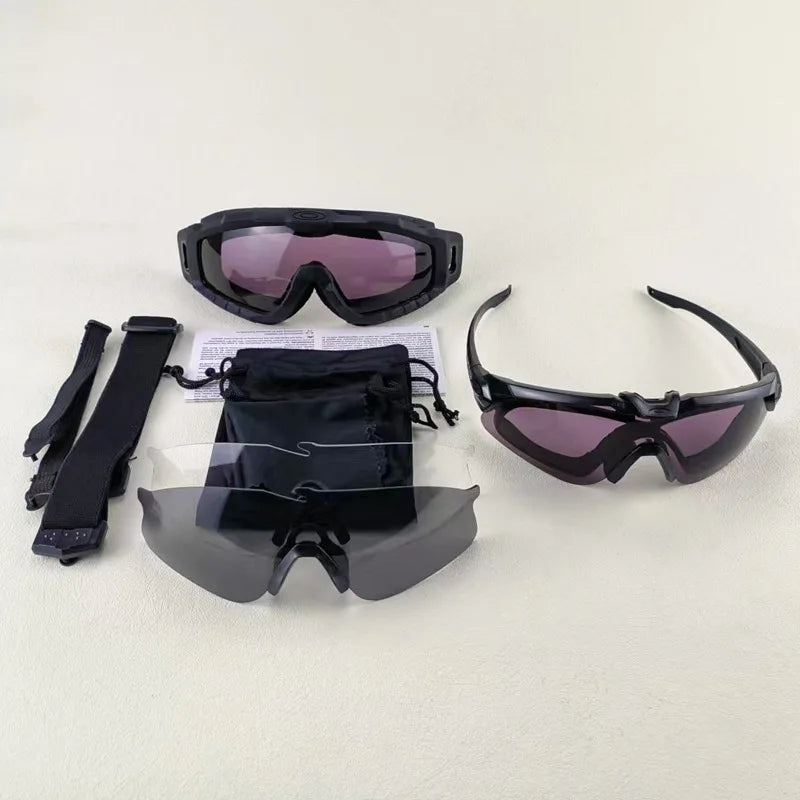 Tactical Glasses Outdoor Windproof Goggles Military Enthusiast Tactical Glasses Motorcycle Riding Glasses