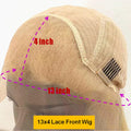 #8/613 Highlight Wig Human Hair Body Wave 613 Color 13x4 HD Lace Frontal Wig Glueless Wigs 100% Human Hair Full Lace For Women
