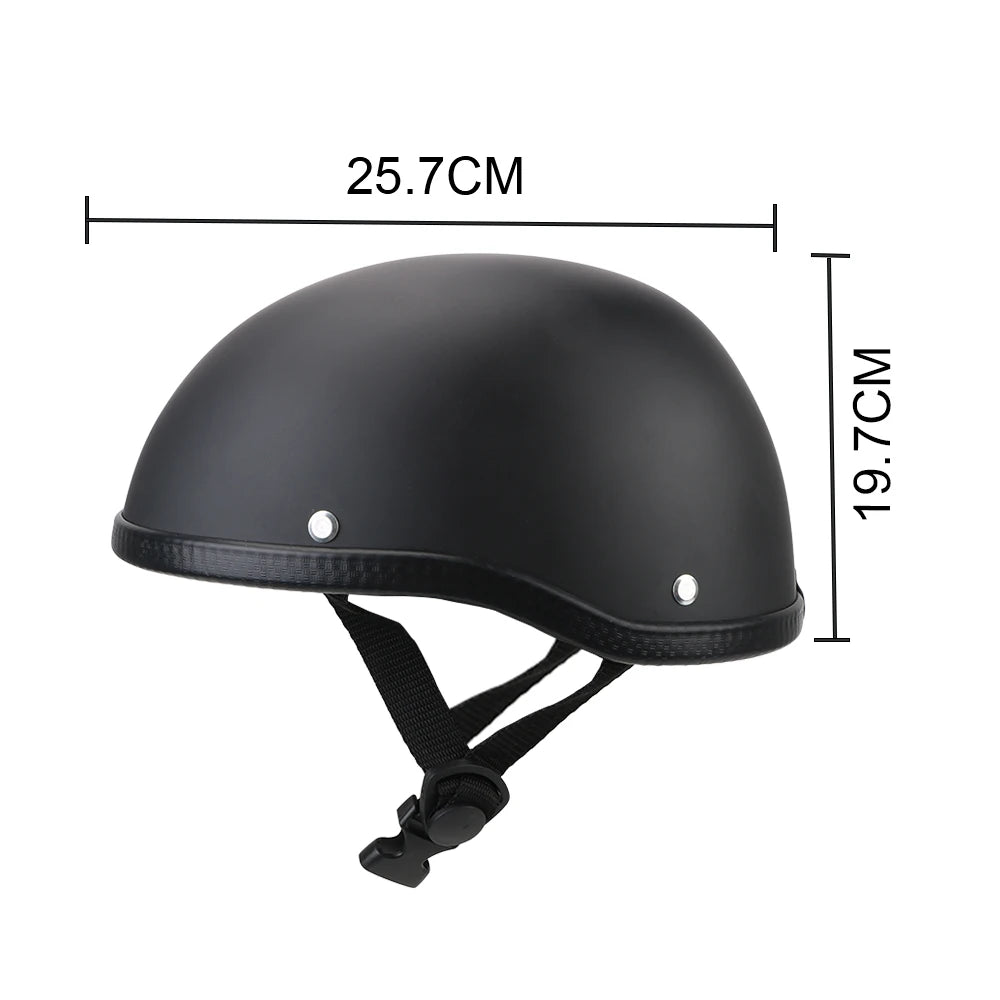 Unisex Motorcycle Helmet Ultralight Cycling Safety Helmet Retro Vintage MTB Bike Helmet Half face helmet