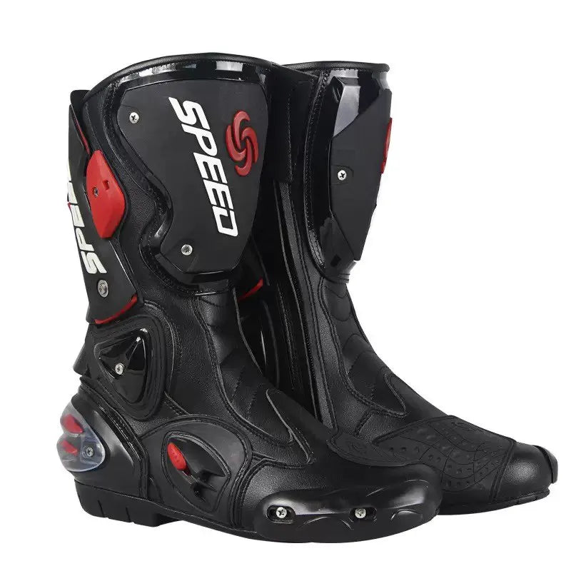 Riding Tribe Motorcycle Boots for Men Motocross Racing Boots Motorbike Shoes To Protect Motorcyclists Botas Moto B1001 B1002