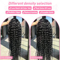 Lakeisha Deep Wave Frontal Wig Transparent 13x6 HD Lace Frontal Human Hair Wigs Curly Human Hair Lace Frontal Wigs For Women