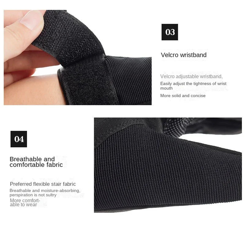 Outdoor Sports Motorcycle Army Fan Gloves Outdoor Tactical Gloves Cycling Gloves Sport Training Non-slip Fitness Glove