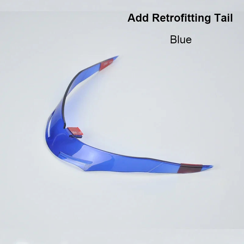 Cascos Para for K1 Motorcycle Helmet Tail Spoiler Capacete De Moto K1 Helmet Tail Refitting Big Spoiler Accessories Universal