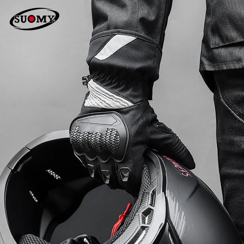 Winter Motorcycle Gloves Men Women Waterproof Warm Motocross Motorbike Racing Riding Protective Cold Weather Gear S-XXL