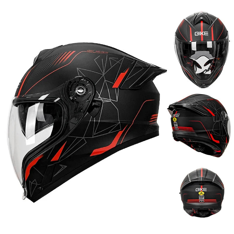 DOT Approved Full Face Motorcycle Helmet for Men And Women Downhill Racing Motorbike Riding Casco Capacete De Moto Kask