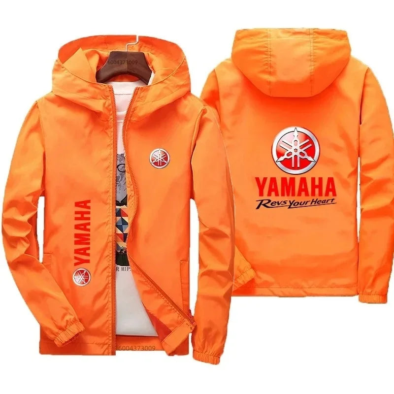 Yamaha Men's Windproof Motorcycle Jacket 2026 Spring Autumn Outdoor Leisure Off-Road Bicycle Riding Vest for Men