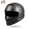 Scorpion Motorcycle Helmets ABS Retro Combination Full Face Helmet Built-in Lens Four Seasons Adult Men Women DOT Approved Moped