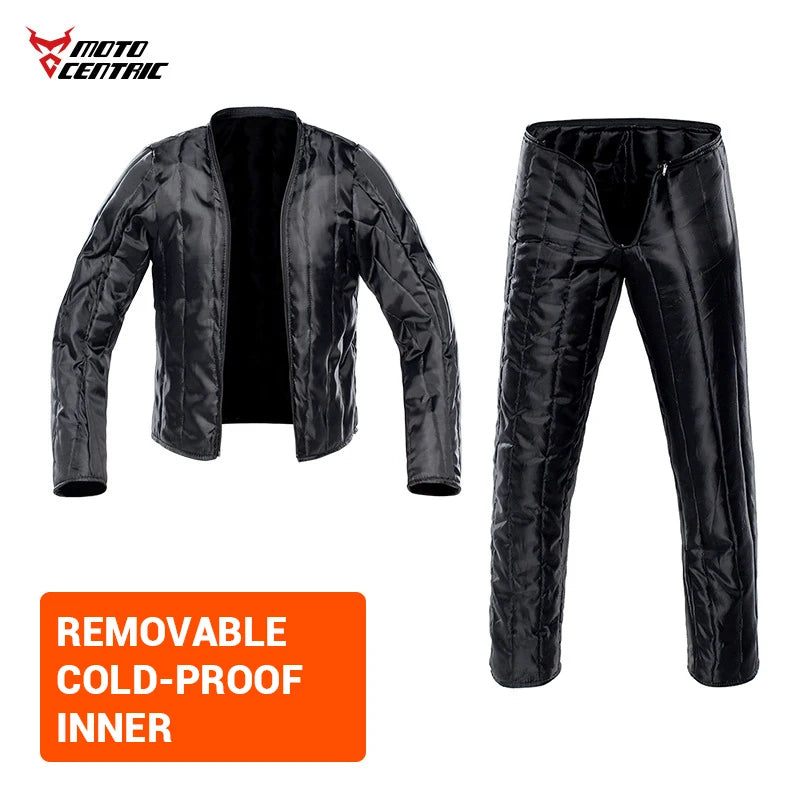 Motorcycle Jacket Pants Waterproof Windproof Moto Protection Motorbike Riding Moto Jacket Pants Four Season Cycling Clothing