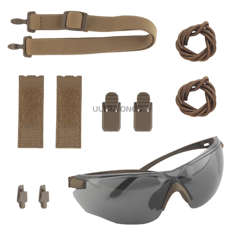 Tactical Glasses Hiking Cycling Motorcycle Windproof Riding Eyewear Outdoor Hunting CS Airsoft Shooting Protection Goggles