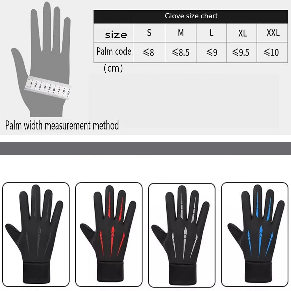 Motorcycle windproof, waterproof, warm riding equipment, full finger touchscreen gloves   For Honda CRF1100L CRF 1100 L