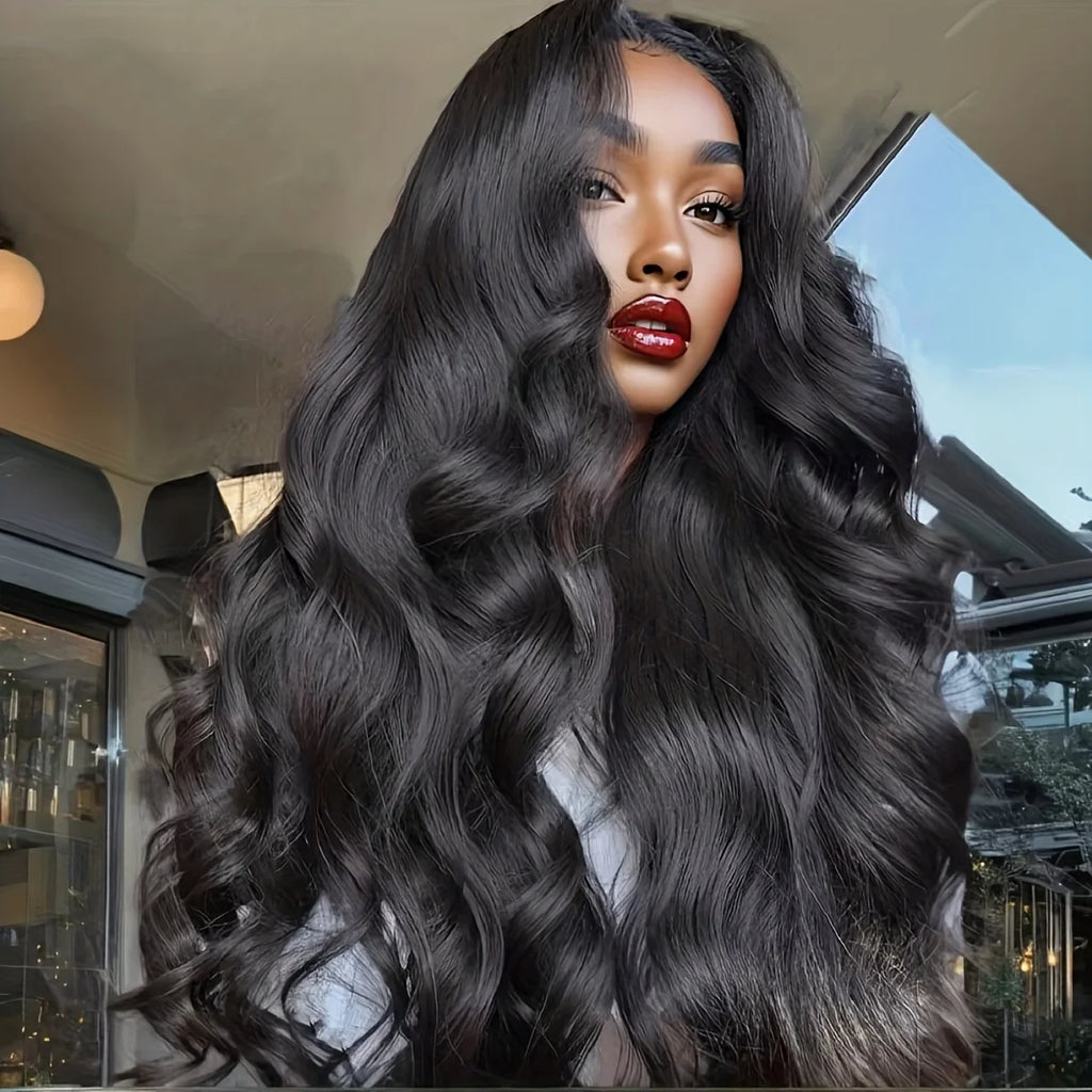 200% Density Body Wave Lace Front Wigs Human Hair 13x6 HD Lace Frontal Wig With Baby Hair Pre Plucked 13x4 Human Hair Wigs
