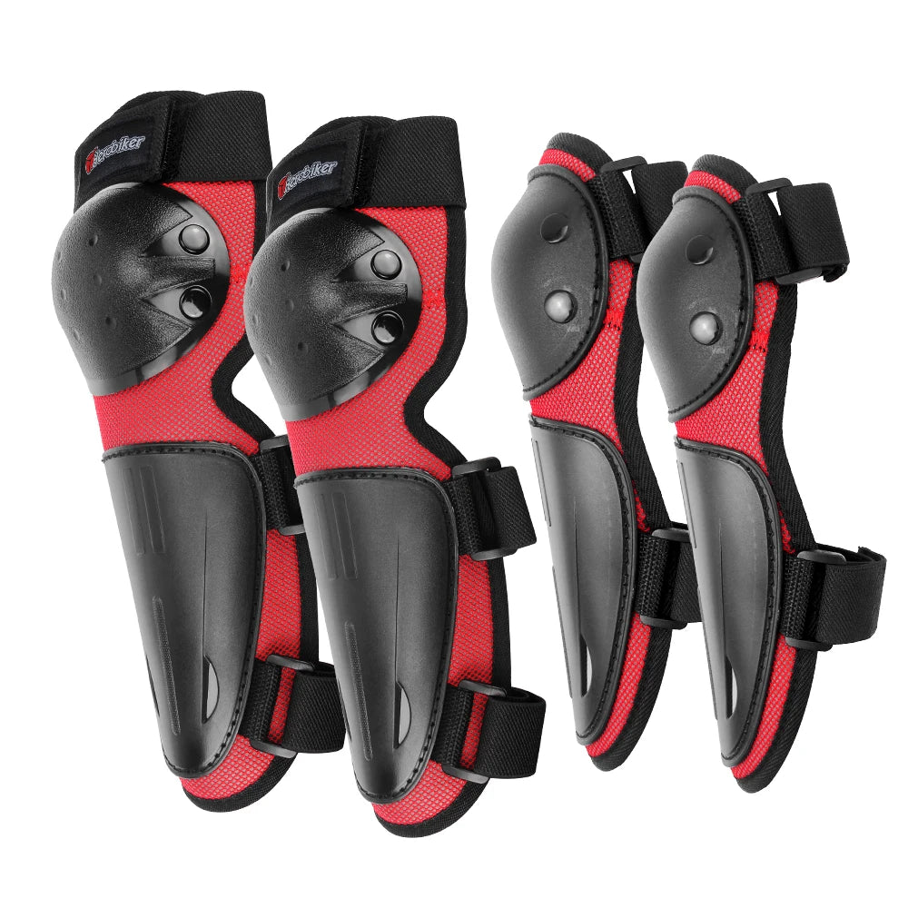Motorcycle Armor Vest Protection Motocross Body Armor Jacket Protective Armors Riding Kneepads Moto Full Armor Children