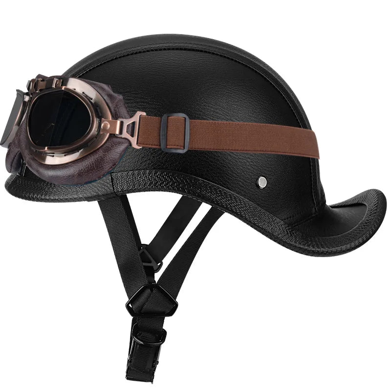 Motorcycle Helmet German Vintage Moto Helmet Retro Casco Moto Helmet Half Face Men Women capacete aberto cascos para moto