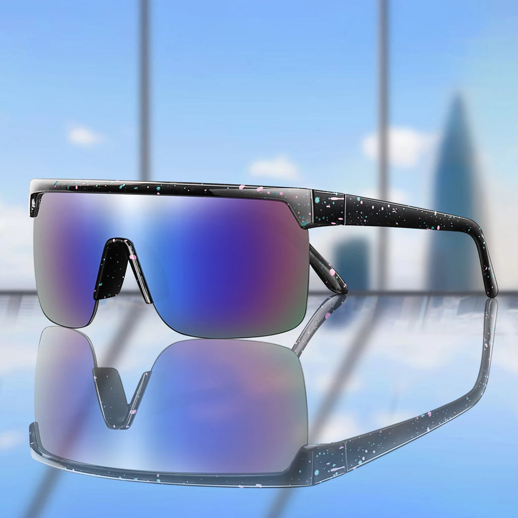 Brand Motorcycle Glasses Female Male Outdoor Sport Square Windproof Cycling Riding Bike Hiking Goggles Driving Hiking Eyewear