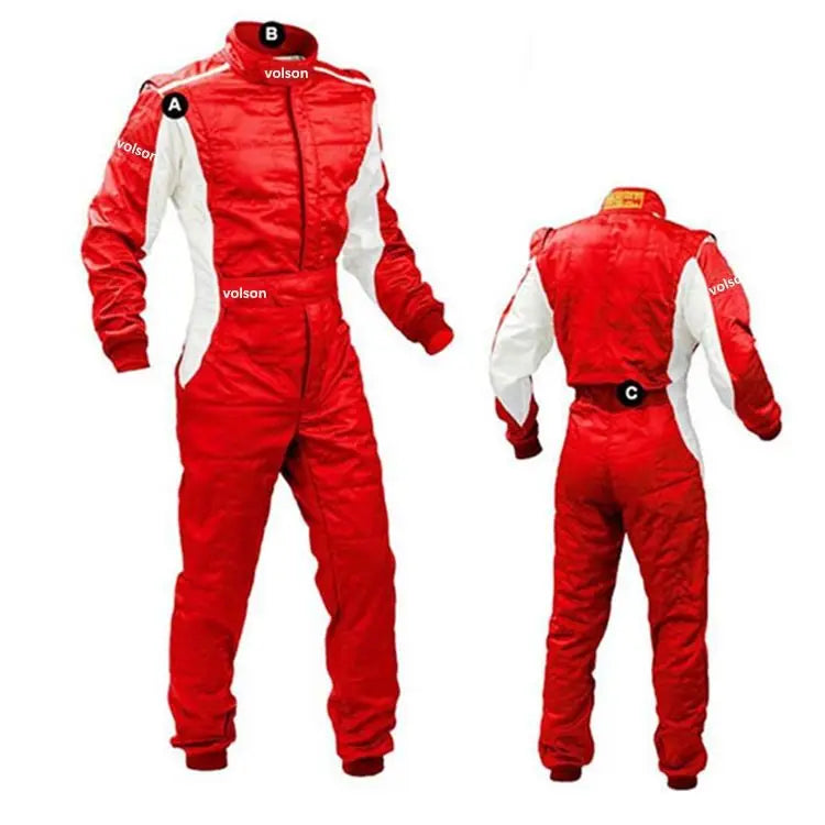 Off road beach bike winter wear-resistant thick go kart suit UTV rally drift race men's and women's couple jumpsuit moto jacket