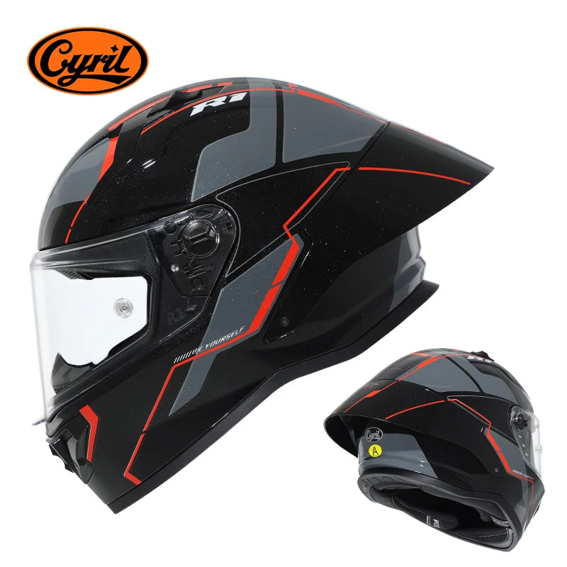Retro Full Face Motorcycle Helmet Motocross Lightweight Helmets with Magnetic Visors DOT Approved Helmet For Men Women