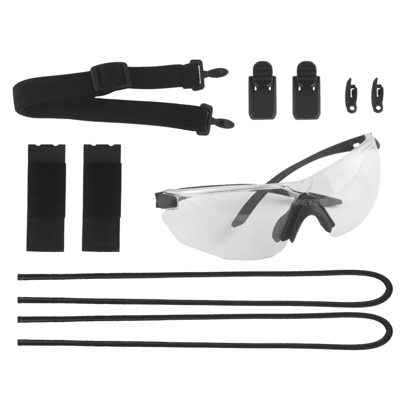 Tactical Glasses Hiking Cycling Motorcycle Windproof Riding Eyewear Outdoor Hunting CS Airsoft Shooting Protection Goggles