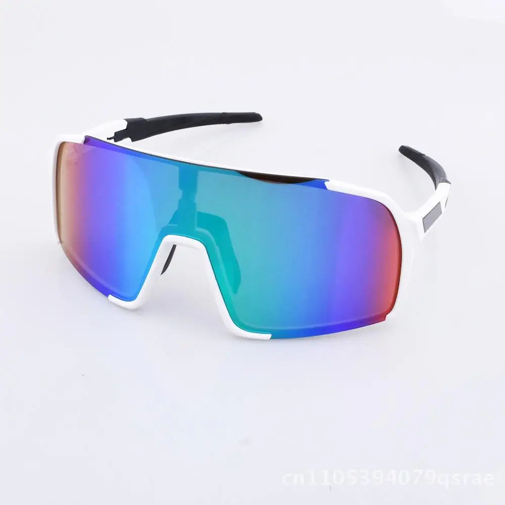 TR90 Sports Riding Glasses Interchangeable Lenses Motorcycle Goggles Unisex Outdoor Riding Sunglasses Windproof Dazzling Colors
