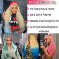 Deep Wave BOB Wig Human Hair 13x4 HD Curly Lace Front Wigs Human Hair Pre Plucked Wear And Go Glueless Short Curly Frontal BOB