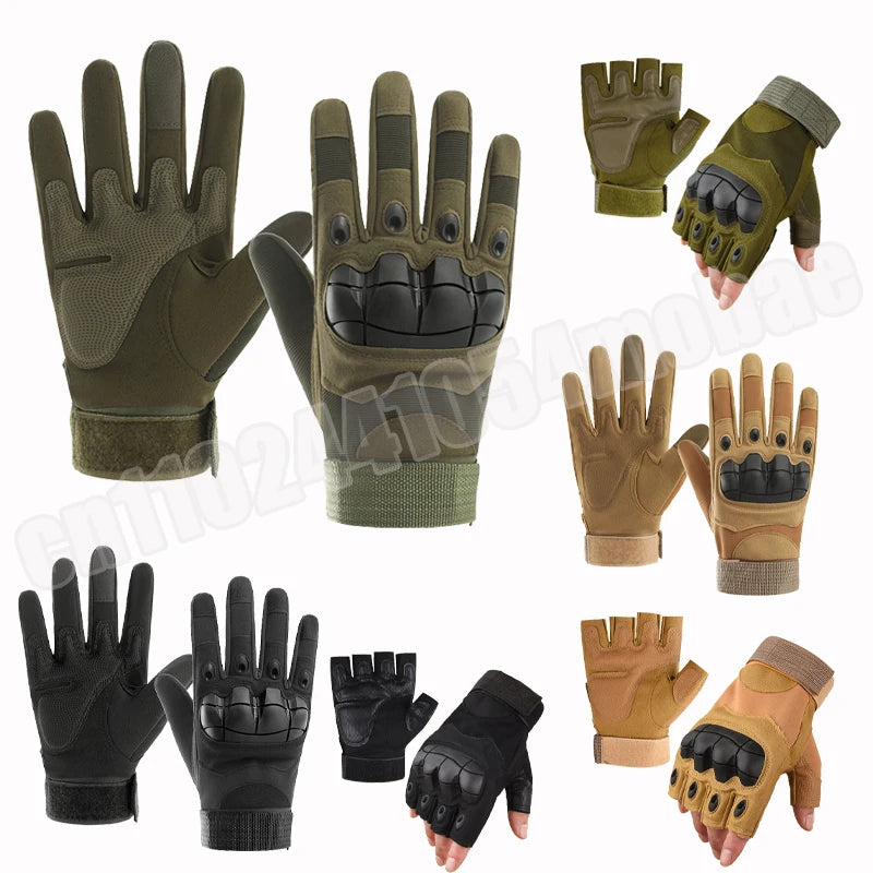 Motorcycle Gloves Touch Screen Motorbike Riding Summer Breathable Moto Full Finger Motocross Half Finger Guantes Gloves