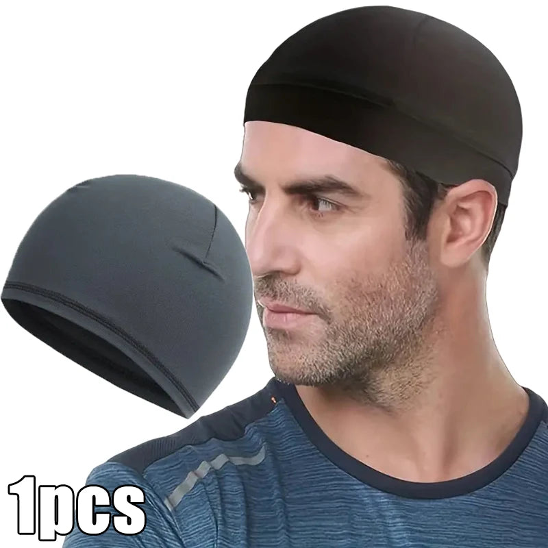 1/3pcs Motorcycle Helmet Inner Cap Hat Quick Dry Breathable Hat Racing Cap Under Helmet Beanie Cap Motocross Motor Helmet Hat