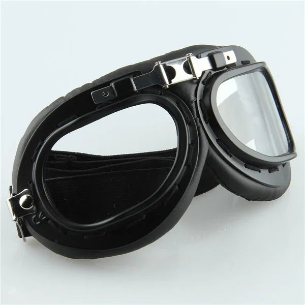 POSSBAY Safety Windproof Motorcycle Glasses Retro Motocross Goggles Eye Protection Cycling Outdoor Dirt Bike Riding Sunglasses