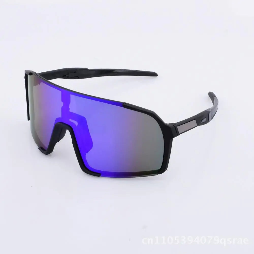 TR90 Sports Riding Glasses Interchangeable Lenses Motorcycle Goggles Unisex Outdoor Riding Sunglasses Windproof Dazzling Colors