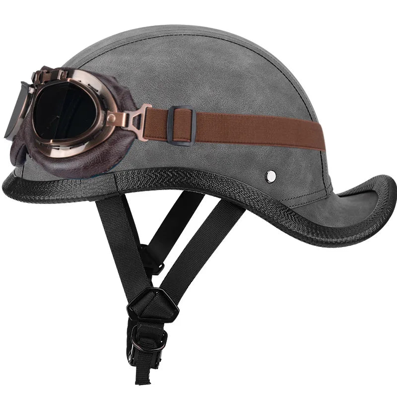 Motorcycle Helmet German Vintage Moto Helmet Retro Casco Moto Helmet Half Face Men Women capacete aberto cascos para moto