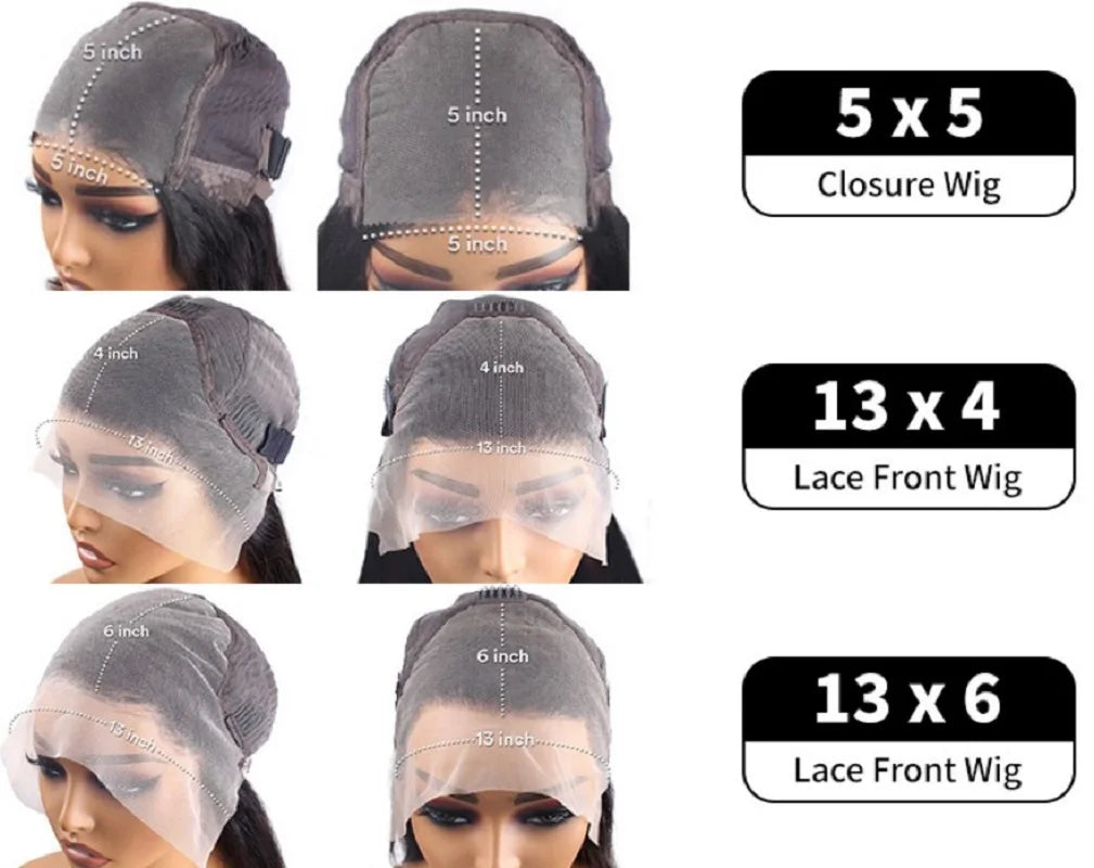 Human Hair Brazilian 28 30 40 Inch Body Wave 13x4 HD Transparent Lace Front Wig black 13x6 Lace Frontal Wigs Pre Plucked
