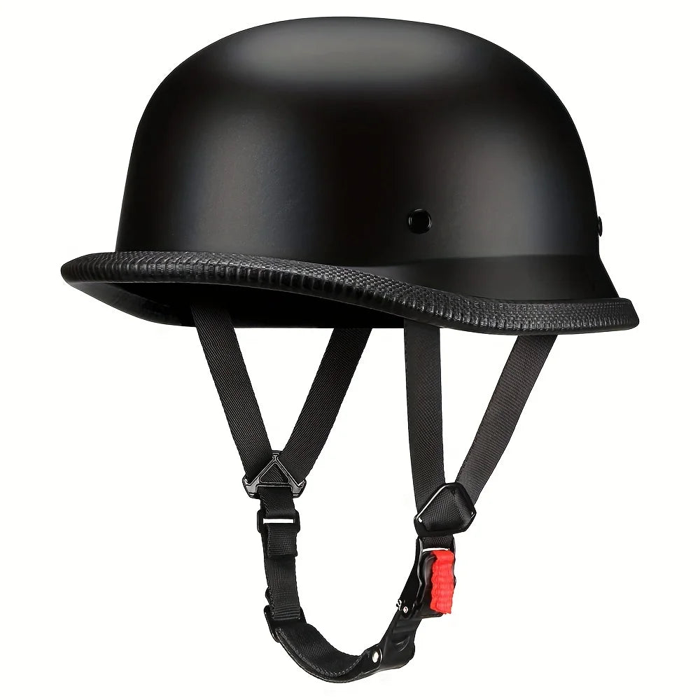 Motorcycle Helmet Vintage Motorcycle Helmet Open Face Retro Half Helmet  Biker DOT Size M-XXL