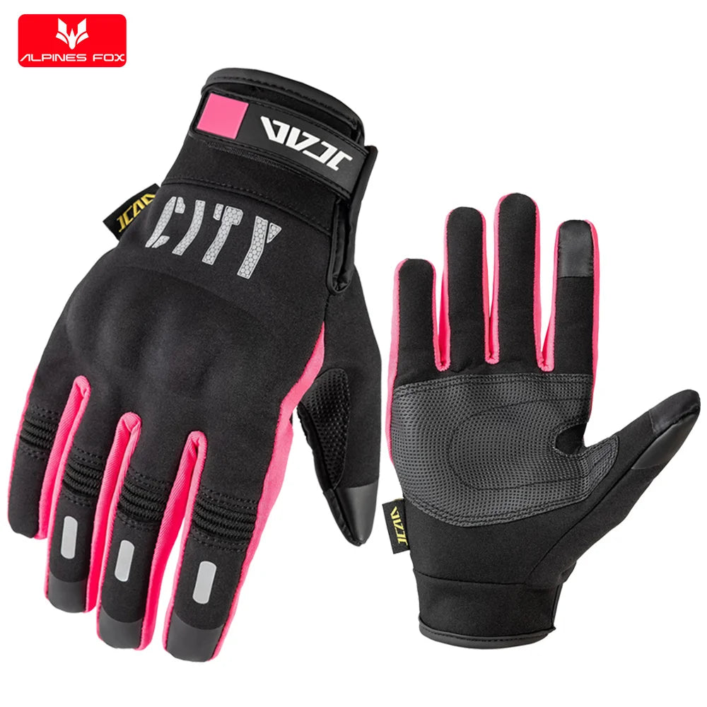 Spring Autumn New Motorcycle Gloves Windproof Motocross Riding Gloves Men Women Full Finger Touch Screen Moto Biker Glove