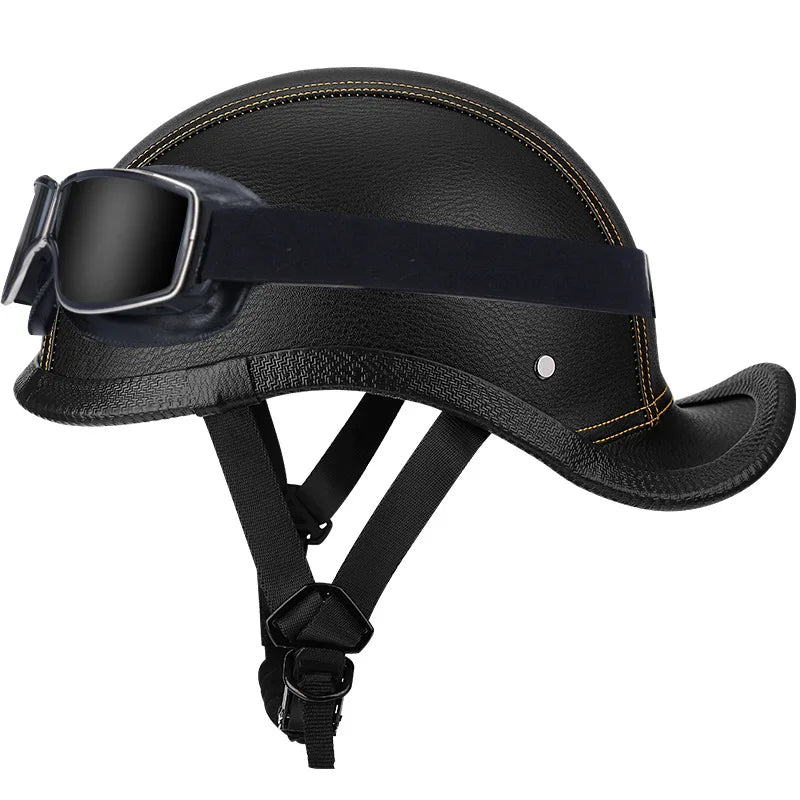 Motorcycle Helmet German Vintage Moto Helmet Retro Casco Moto Helmet Half Face Men Women capacete aberto cascos para moto