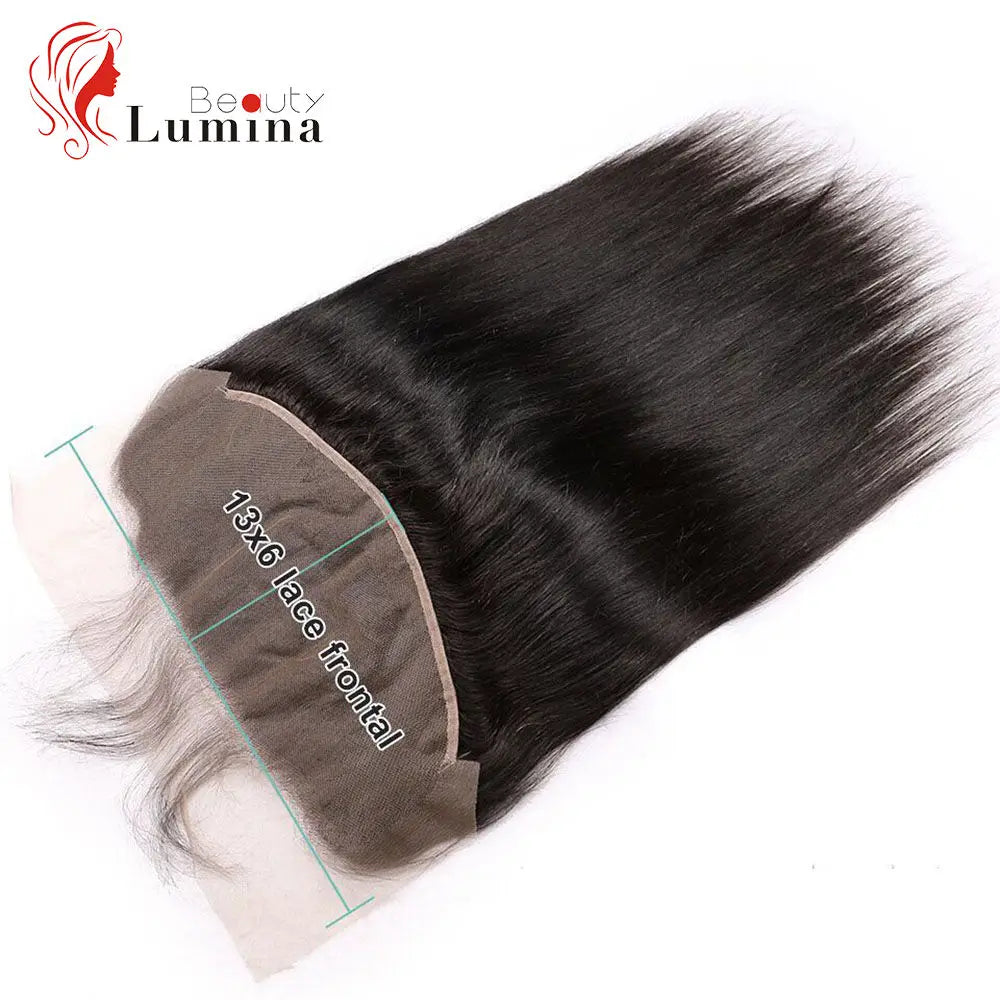13x6 HD lace Frontal Only Invisible HD Transparent Lace Melt Skins 13x6 Straight Lace Frontal Only Human Hair Remy Pre Plucked