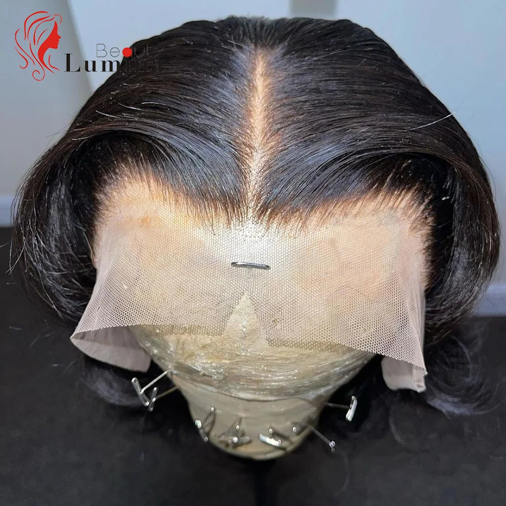 13x6 HD lace Frontal Only Invisible HD Transparent Lace Melt Skins 13x6 Straight Lace Frontal Only Human Hair Remy Pre Plucked