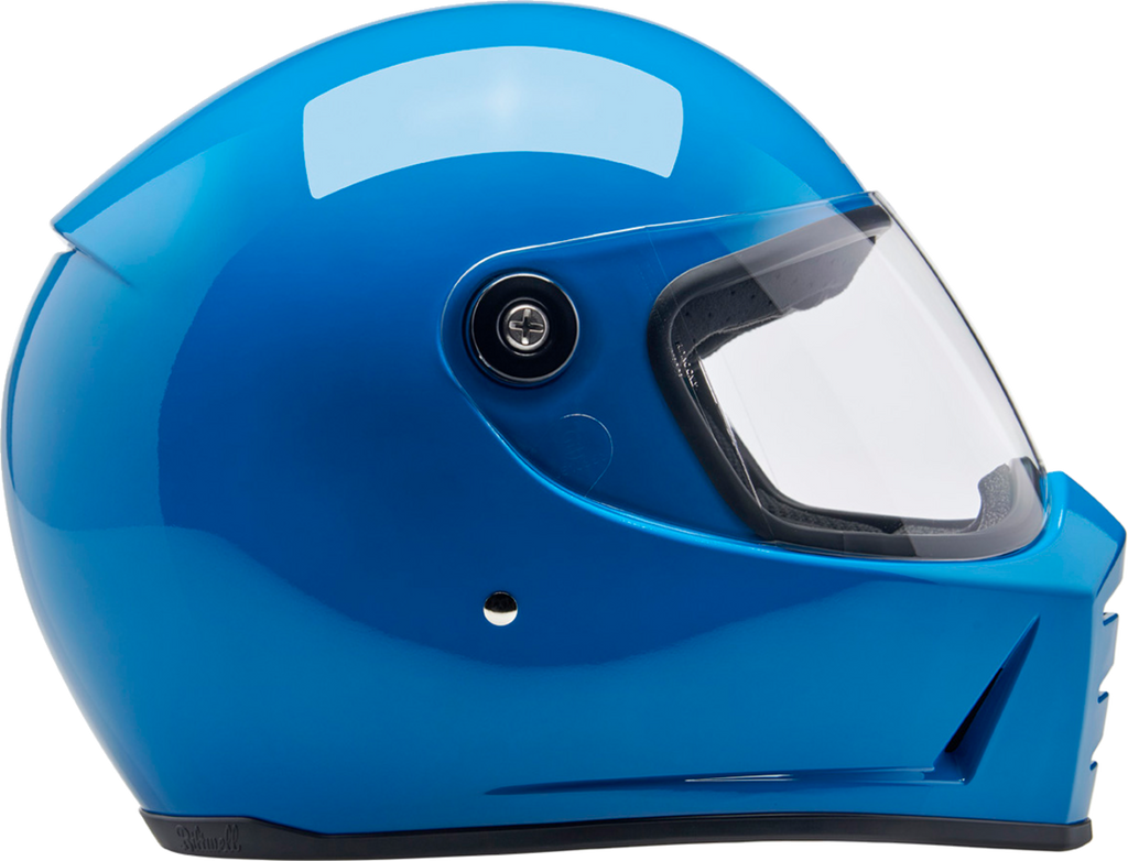 BILTWELL Lane Splitter Helmet - Gloss Tahoe Blue - XS 1004-129-501