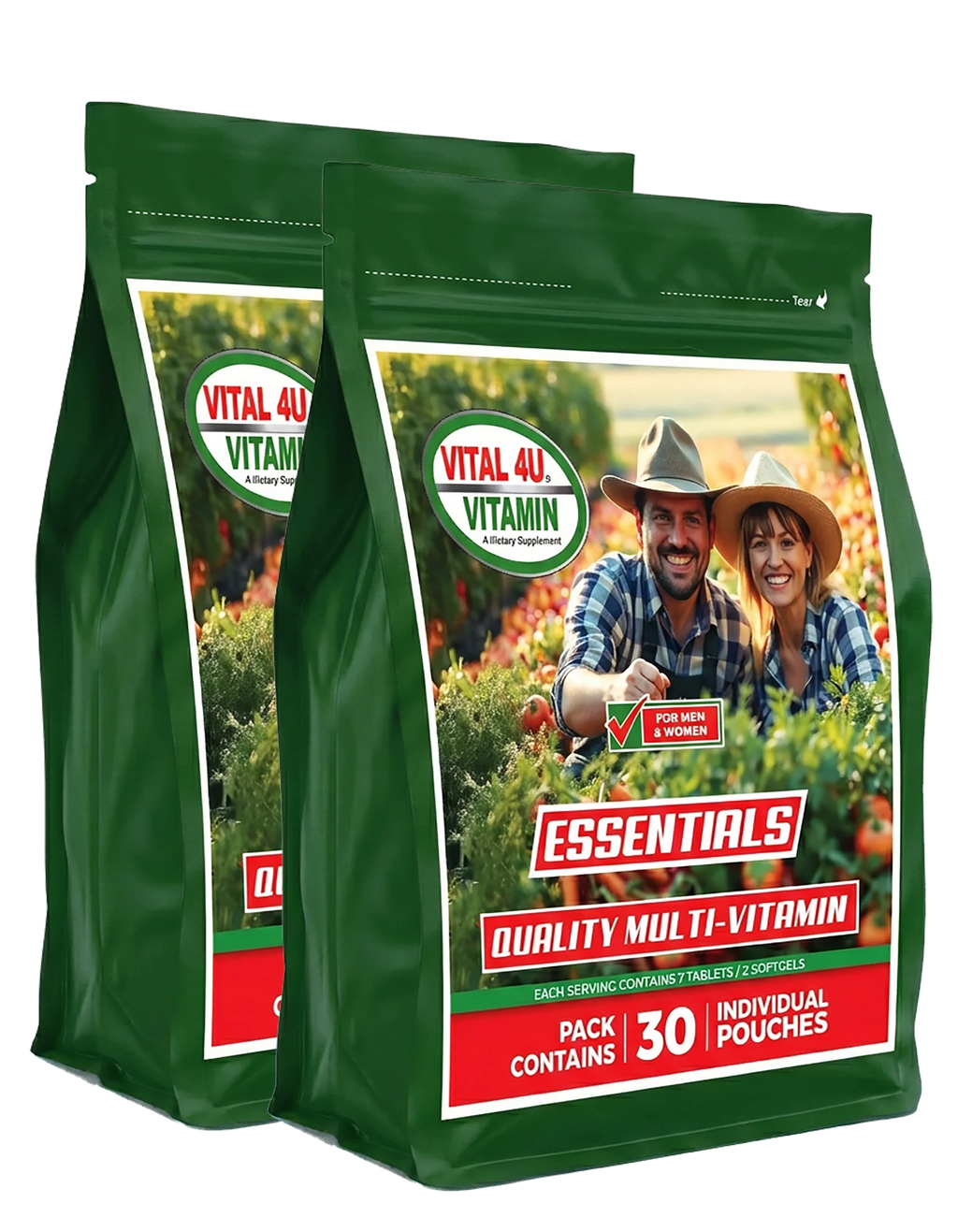 Vital 4U Essential 30 Day Multivitamin