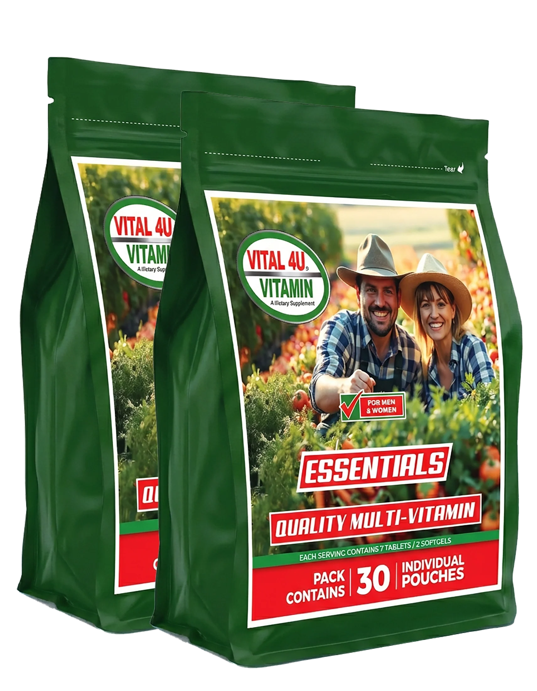 Vital 4U Essential 30 Day Multivitamin