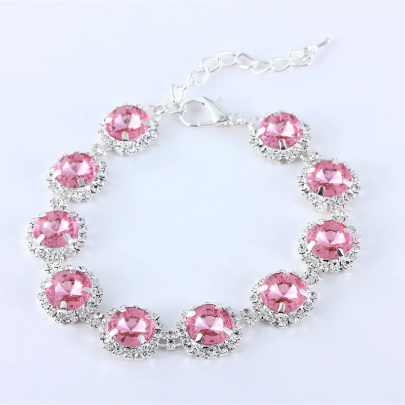 Jewelry Rhinestone Designer Dog Collar Colorful Dog Necklace for Small Dogs Diamond Inlaid Pet Dog Cat Accessories