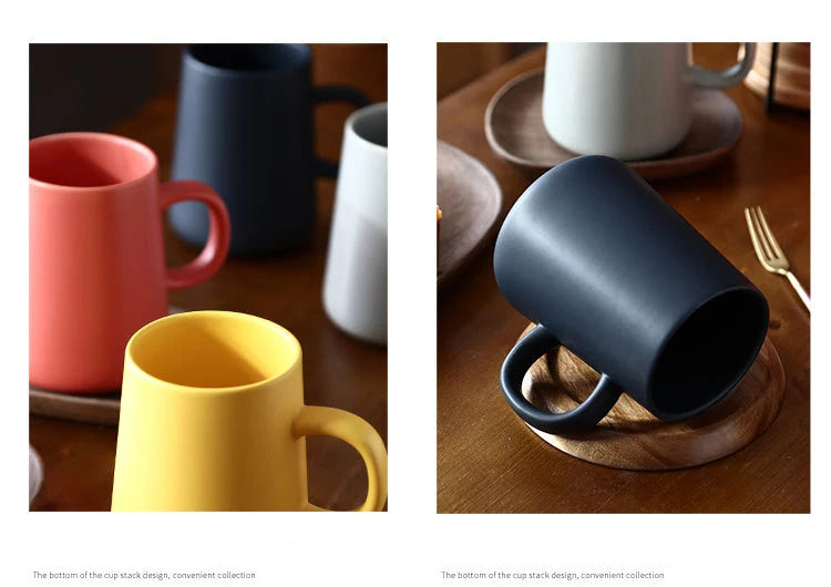 Ceramics Coffee Mug Large Capacity Tea Coffee Mug Cup Personalized Mugs For Women Gift Milk Cup
