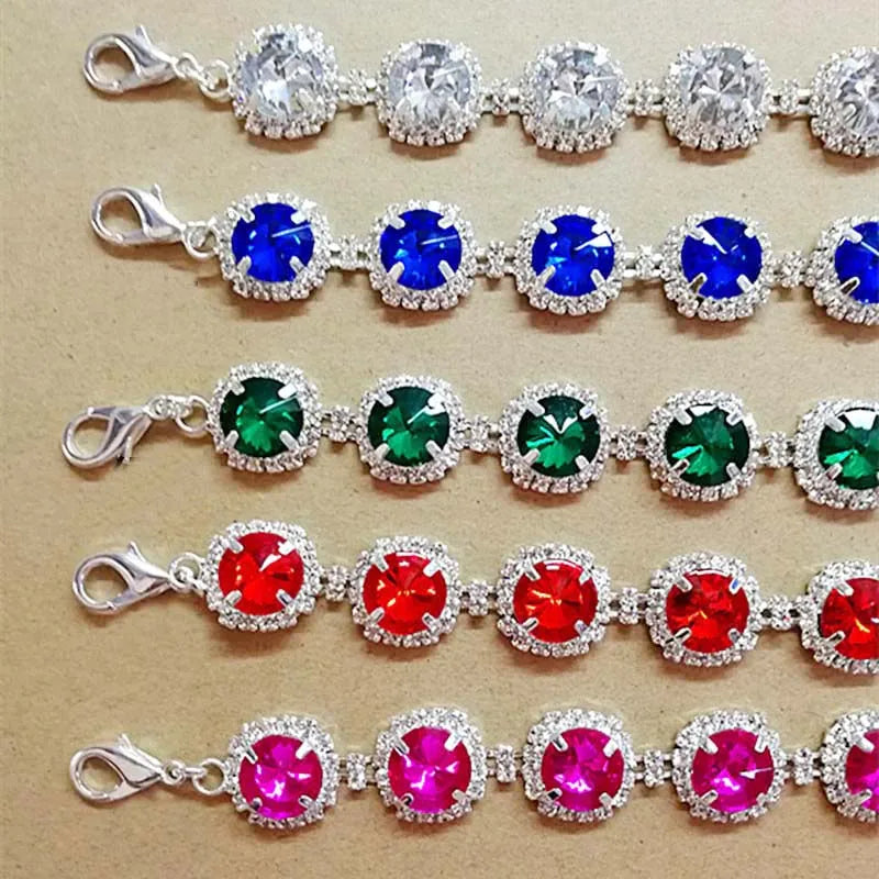 Jewelry Rhinestone Designer Dog Collar Colorful Dog Necklace for Small Dogs Diamond Inlaid Pet Dog Cat Accessories