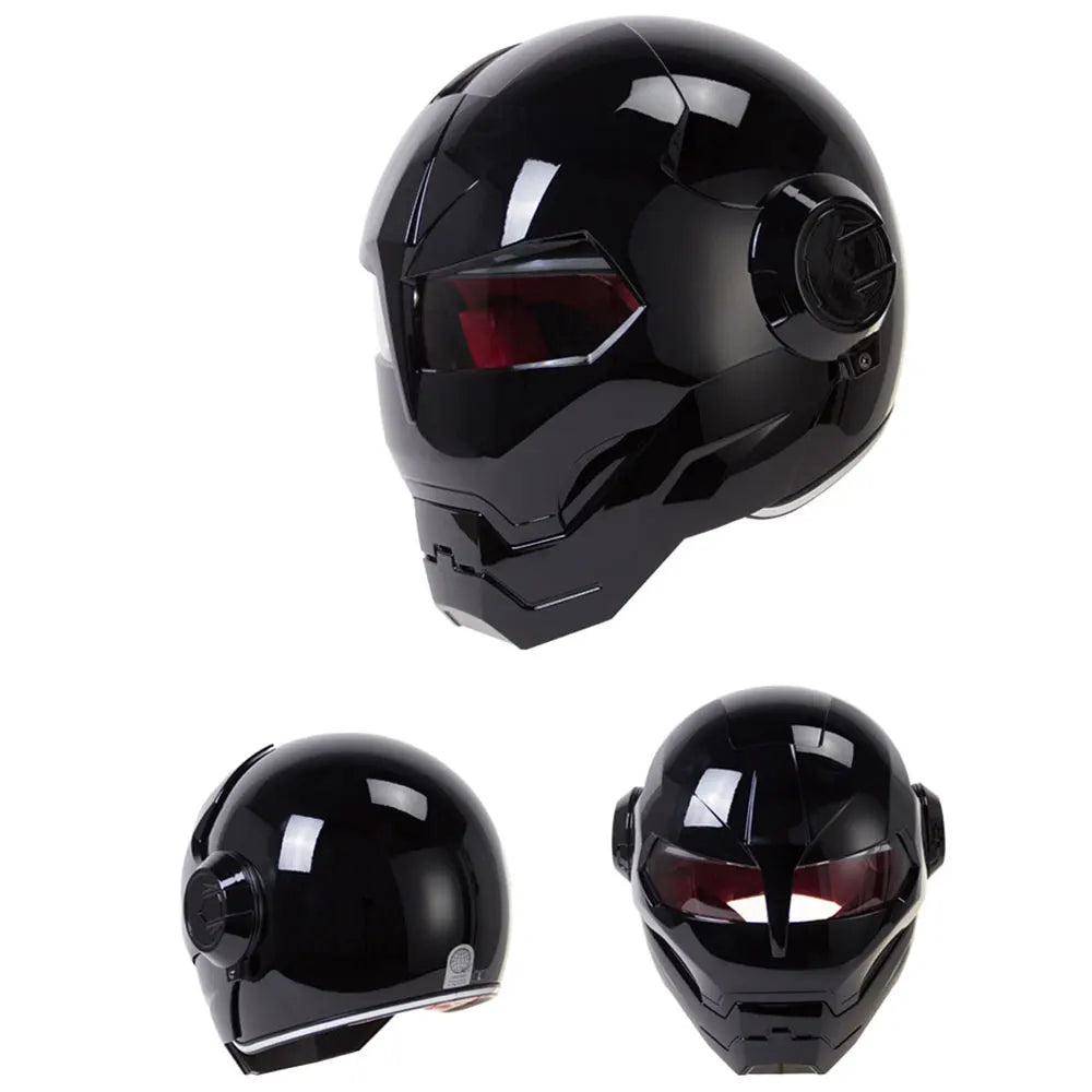 HEROBIKER Vintage Retro Helmet Motorcycle Moto Helmet Motorbike Full Face Helmet Casco Moto Cruiser ChopperCafe Racer Capacetes