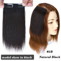 Sego Hair Pads Hairpieces 100% Human Hair Patches Invisible Clip In One Piece Hair Extensions Add Hair Volume 8g-17g